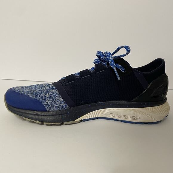 Under Armour Charged Bandit 2 Midnight Blue Running Sneakers Shoes Mens Size 9 - Picture 10 of 13